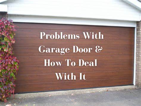 Garage Door Repair Justin Tx - Common Garage door problems